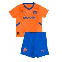 Camiseta Olympique de Marseille Tercera Equipación Replica 2024-25 para niños mangas cortas (+ Pantalones cortos)